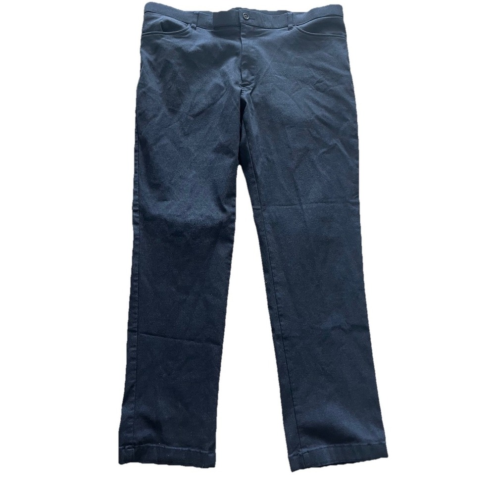 Tommy Hilfiger Men's Size 36x30 Blue Flat Front Business Dress Pants
